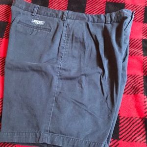 Polo by Ralph Lauren mens navy Tyler shorts size 40 pleated